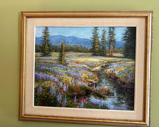 Patsee Parker oil painting