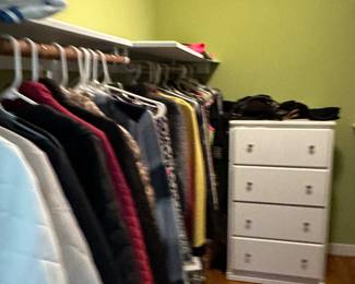 Clothing and 4 drawer dresser