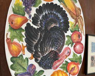 Large turkey platter