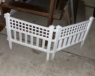 Showing two of eight grand view fence pieces.