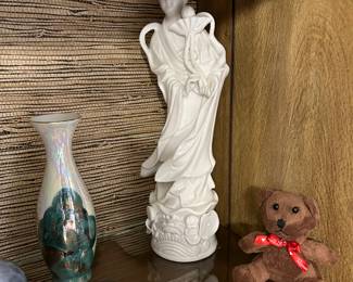Kwan Yin Goddess Mother of Mercy figure,