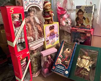 a sampling of the various dolls