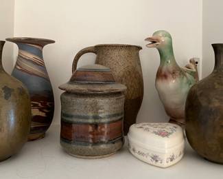Handmade pottery