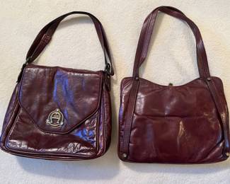 Etienne Aigner leather handbags