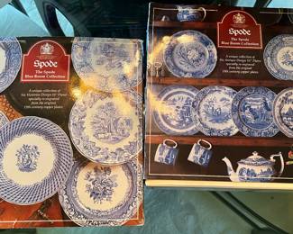Spode china sets (new in box)