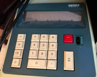 Vintage adding machines