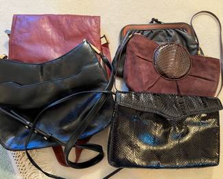 Assorted purses