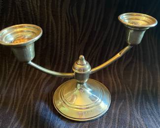 Sterling silver candleholderrs