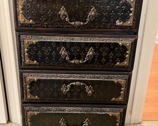 Ornate lingerie chest