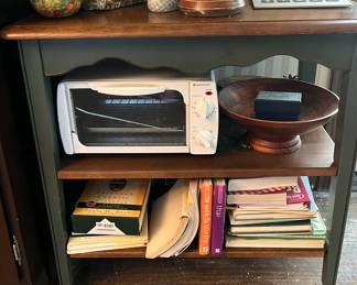 Country style kitchen cart