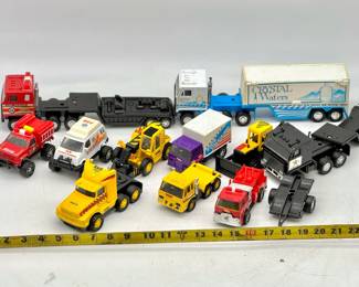 (11) 1980’s Remco Toy Cars/trucks
