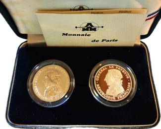 French silver coins 