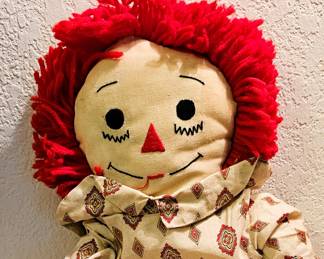 Raggedy Ann vintage doll 