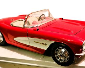 Vintage sports car collectible toy car