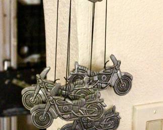 Motorcycle wind chime 