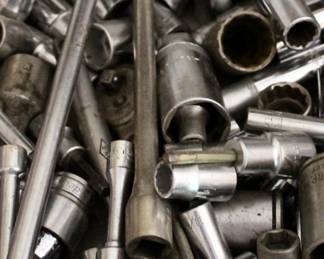 Sockets and all kinds of tools including vintage and antique tools