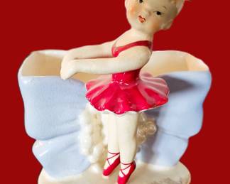 Vintage 1950s NAPCO Ceramic Japan  Ballerina
