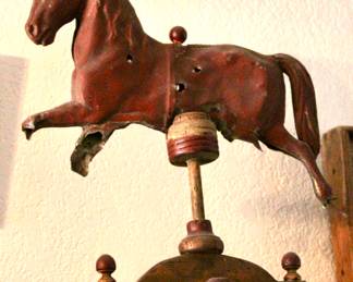 Antique horse decor 