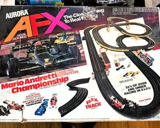 Aurora AFX vintage toy race track