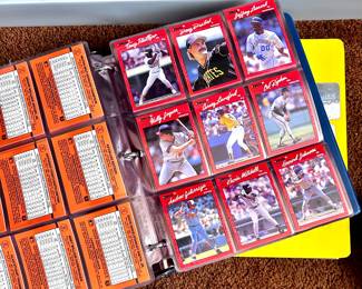 Massive lot of baseball collectible cards