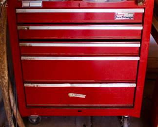Red tool box Home Tool Storage