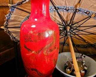 Vintage and Asian decor