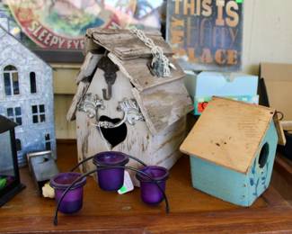 Bird house decor 