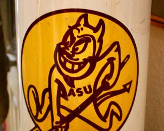 ASU Sun Devils container 