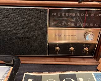 Vintage Radio Wood Case
