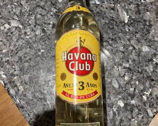Collectors bottle from Cuba