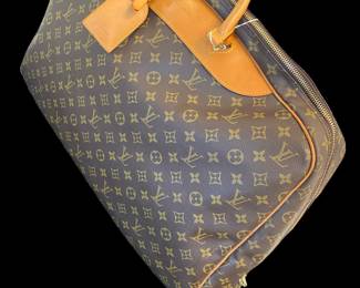 authentic Louis Vuitton travel bag