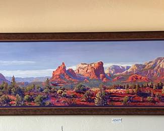 Archival Giclee  by Paul Sheldon. 
Limited Edition 23” X 72”