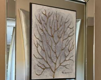 Mirror Framed Art Renwil by Patrick St Germain "Branching Out"