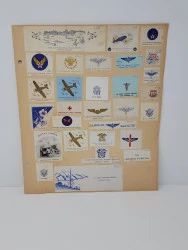 Ephemera: Military Insignia for Envelopes WWII
