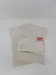 Ephemera: 1943 Military Letter Man to Nephew