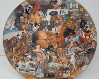 1978 Memory Plate By Arthur Tobey 463/1978