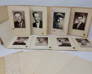 Ephemera Senior Pics. Puyallup HS 1955-1957