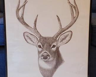 Gene Galasso: Deer Print 2624/3000