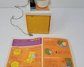 1970 Ideal Mini-Matic Mixer & Cabinet