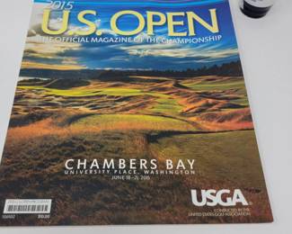 2015 U.S. Open at Chambers Bay Magazine & Shot Glass