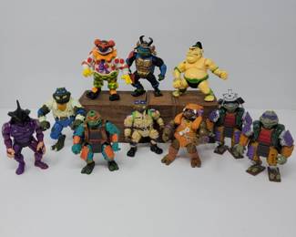 1993 Mirage Teenage Mutant Ninja Turtles Action Figures