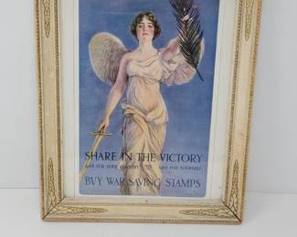 1918 WWII: Share in the Victory Print By Haskell Coffin