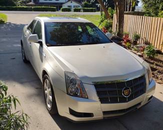 2009 Cadillac CTS, 110,000 miles, very clean, sunroof, tan leather interior. Runs great with no issues!  Will be sold to the highest bidder at 2:00 p.m. on Saturday.  Open bid is $5,500 and will increase in $100 increments.