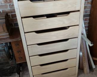 Quilting/craft storage cabinet