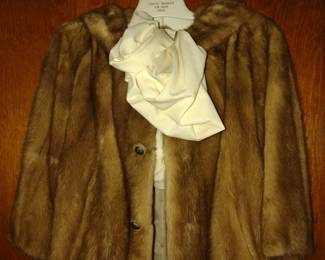 Vintage fur and other clothing