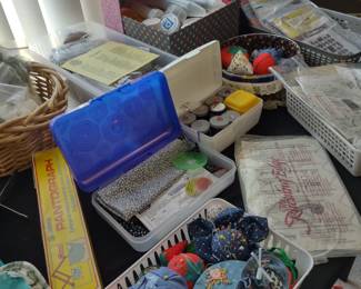 Quilting supplies