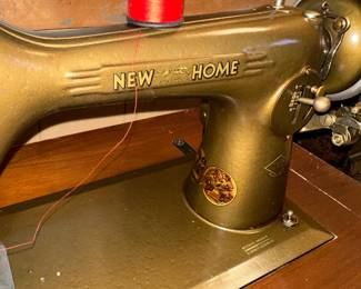 Antiques sewing machine. One of many.