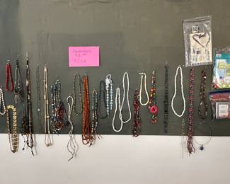 Beaded jewelry. All necklaces here.