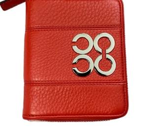 Coach Red Zip Wallet NWT$53 1 1