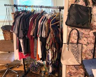 LARGE SELECTION OF CLOTHING.